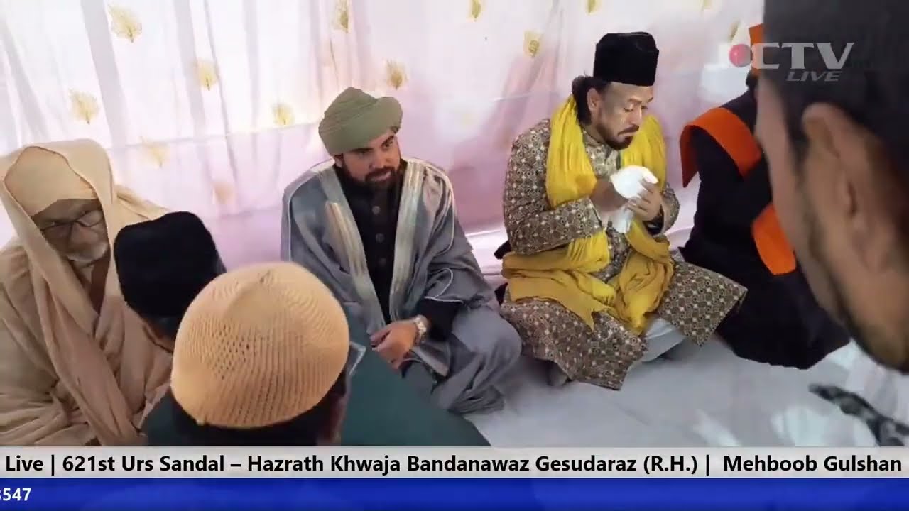 Live | 621st Urs Sandal – Hazrath Khwaja Bandanawaz Gesudaraz (R.H.) | 14th May 25 #khajabandanawaz