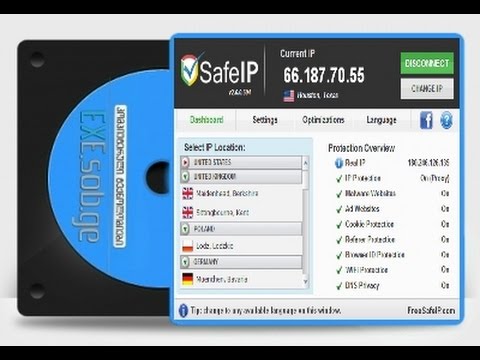 SafeIP მისამართის შეცვლა