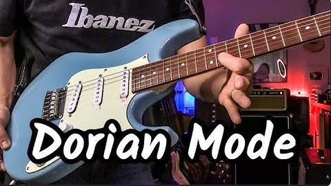Super Simple Dorian MODE - Music Theory - Guitar Lesson