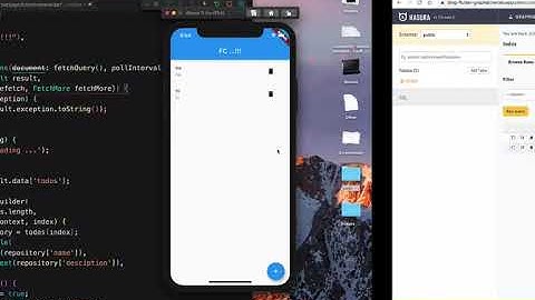 Hasura GraphQL Flutter