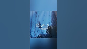 آيات مبشرات 🎧 شريف مصطفى حالات واتس اب دينية قصيرة مؤثرة قرآن كريم تلاوة خاشعة انستا وفيسبوك