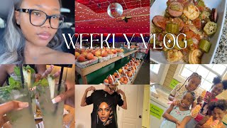 WEEKLY VLOG | Brunch with friends, my mom made shrimp creole, little cousins came in town, and more!