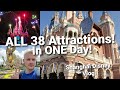 We do ALL 38 Shanghai Disneyland Attractions in ONE day!