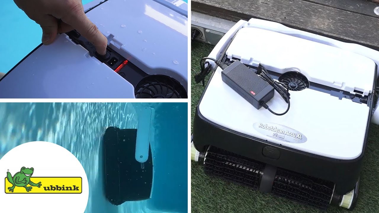 Nettoyeur de piscine Robotclean Accu sur batterie - Ubbink