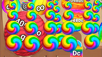 Satisfying Mobile Game / Blob Merge 3d - jelly alphabet 2048 Level Up Gameplay Walkthrough Mobile