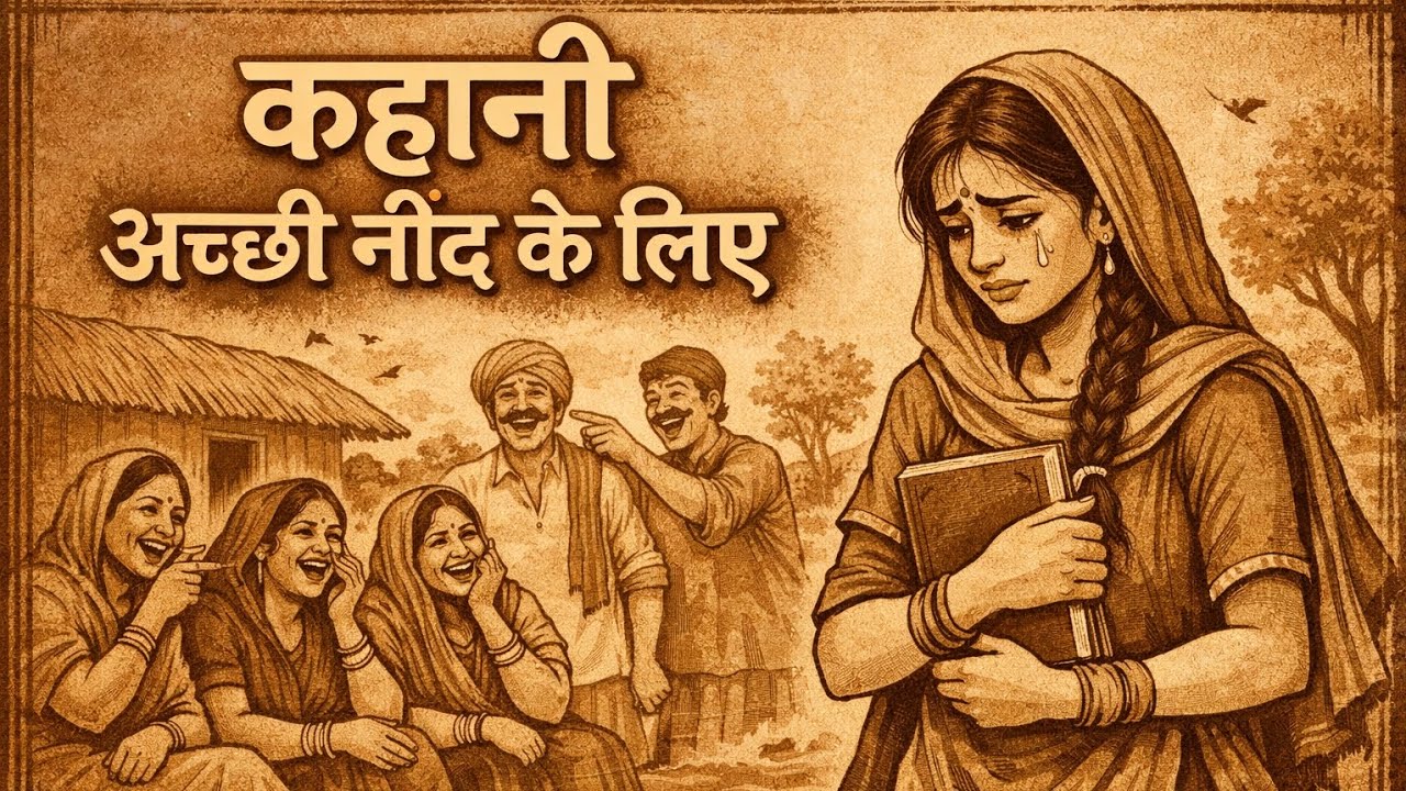 गांव की गलियों का शोर और लक्ष्य की तलब | कहानी अच्छी नींद के लिए | hindi kahani Bedtime story 