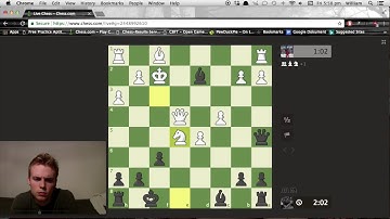 Blitz game #1 Destroying the Panov-Botvinnik Attack