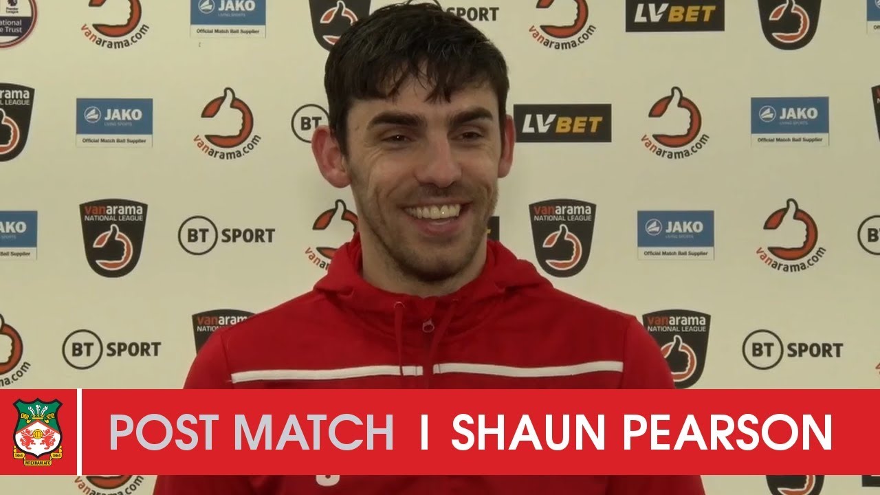 WATCH Shaun Pearson after Woking YouTube