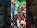 I don't look like Jinx? 😢 League of Legends Arcane Live Action Behind the Scenes 리그오브레전드 아케인 실사화 ai