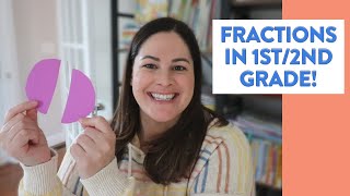 How To Teach Fractions in 1st and 2nd Grade // HANDS ON Fraction Activities in the Classroom