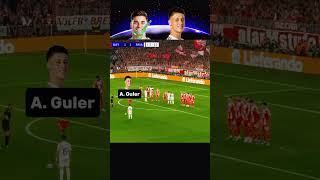 J.Alvarez vs A.Guler🎖️#football #shorts #Freekick #viral