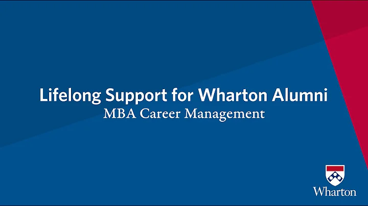 Lifelong Career Support for Wharton Alumni