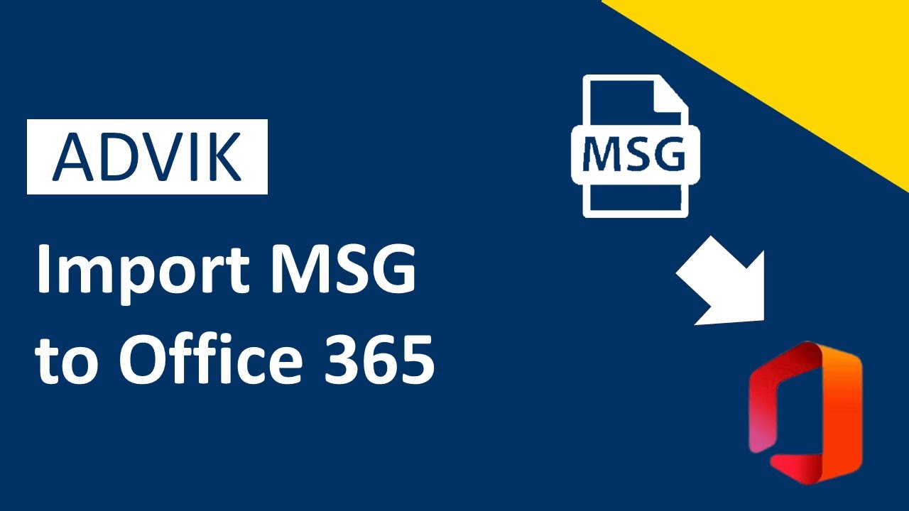 How to Import MSG to Office 365 With Attachments? Complete Guide - YouTube