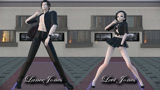 [MMD] Meet Lance, your new daddy!!! (Nyo Levi) 😍 Chained up