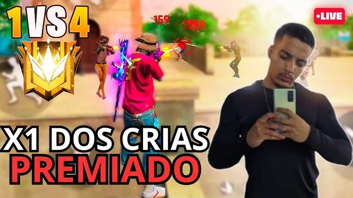 👑 FREEFIRE AO VIVO 🥇 X1 DOS CRIA AO VIVO🥇 FF LIVE 🥇 JOGANDO COM  INSCRITOS 🥇4X4 6X6🥇SALA PREMIADA🏆 