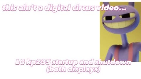 lg kp235 startup and shutdown