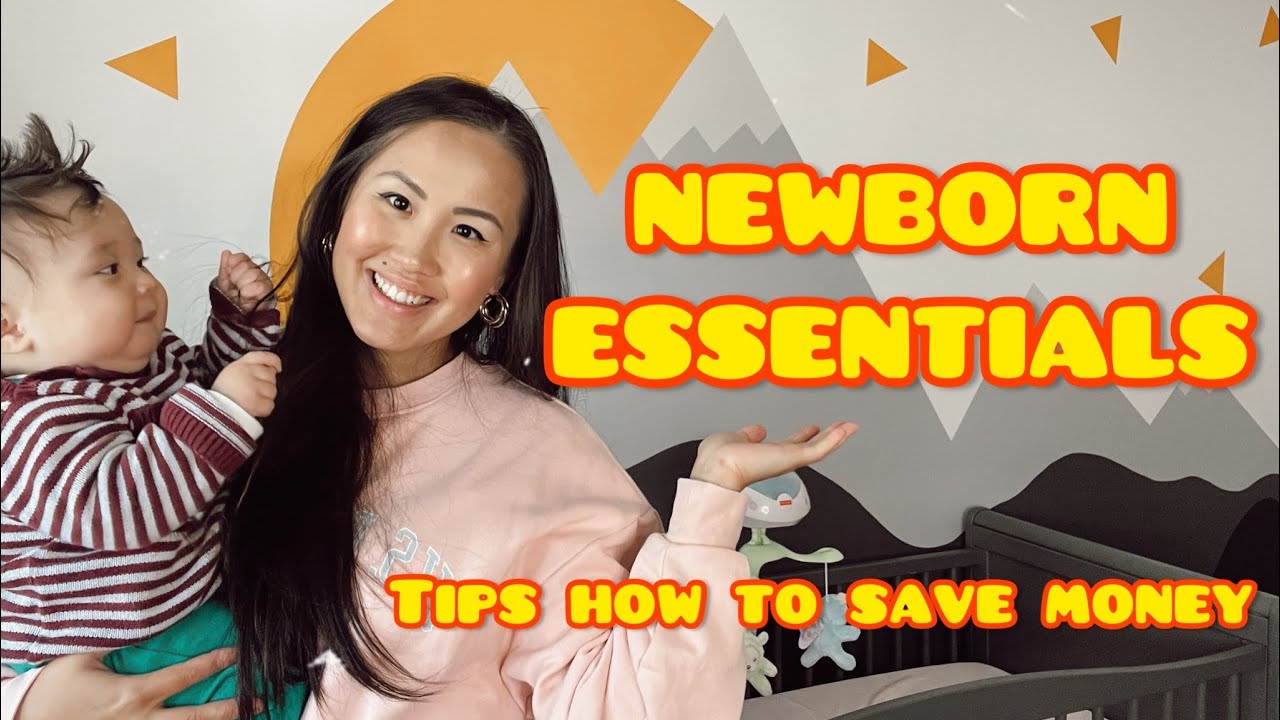NEWBORN ESSENTIALS / How to save money / 0-6 months MUST-HAVES 