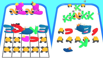 Merge Alphabet Lore Letter Run | Abcdefghijklmnopqrstuvwxyz Lore Game