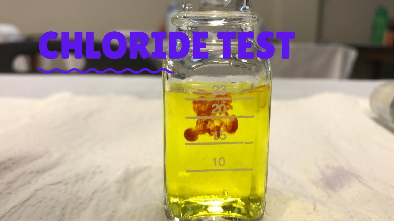 Chloride Test YouTube Chloride Test YouTube