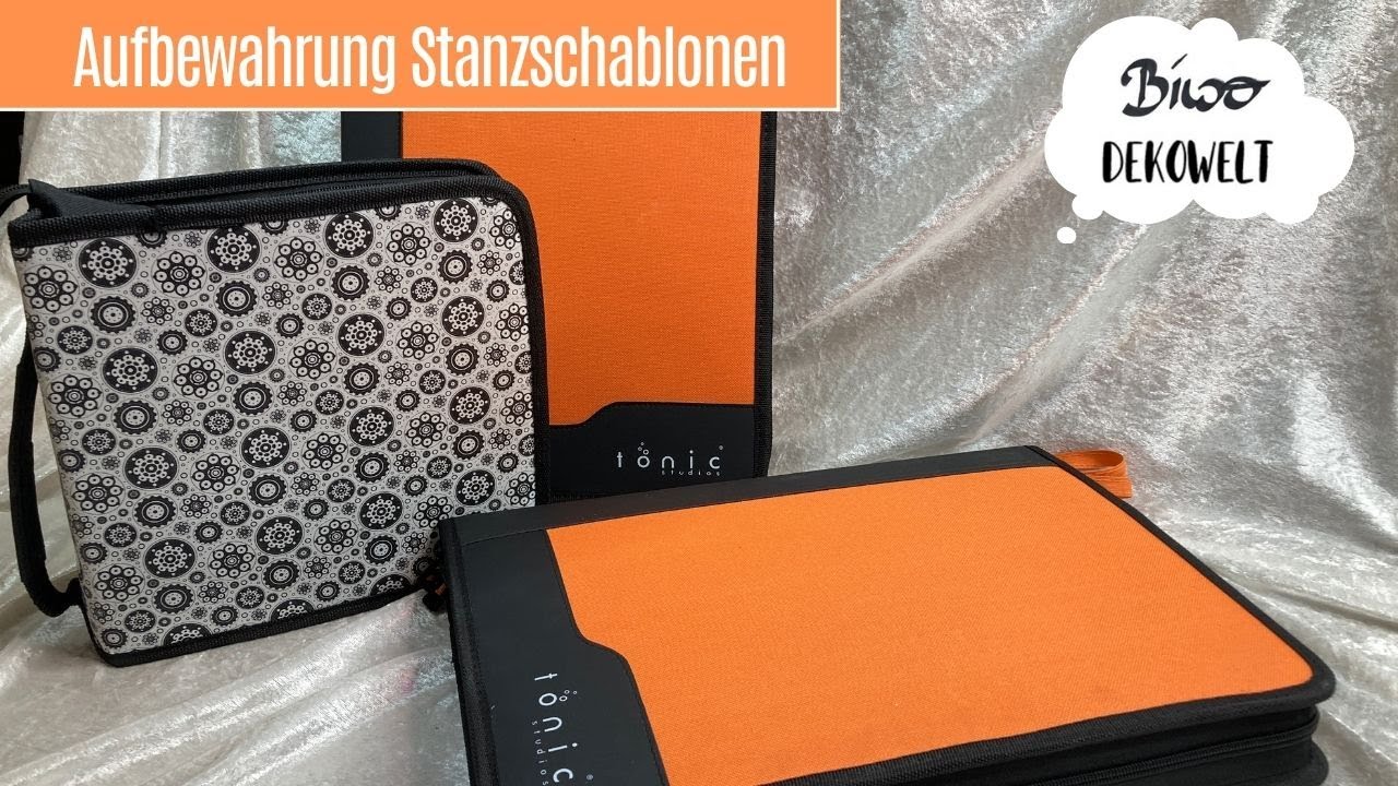 Stanzschablonen / Stanzteile Aufbewahrung Mappe Tonic Studios (Storage folder)