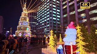 Christmas Eve in Seoul π | Walking Cheonggyecheon at Night (4K) Christmas Eve in Seoul π | Walking Cheonggyecheon at Night (4K)