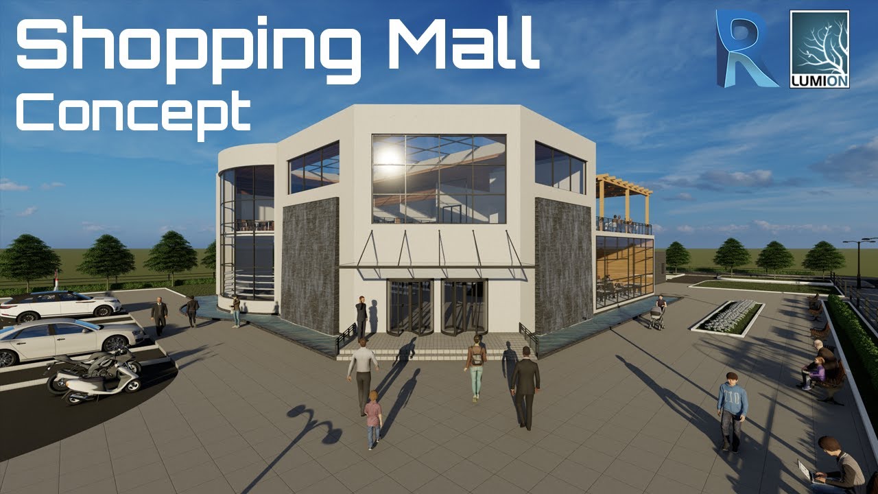 Shopping mall design
