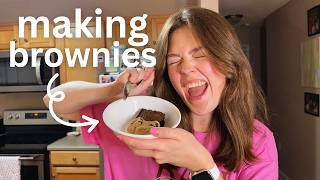Randomly Baking Brownies At 7Pm To Feel Something