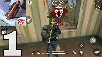Garena Free Fire: Battlegrounds Gameplay Walkthrough Part-1 BOOYAH!! (iOS, Android)