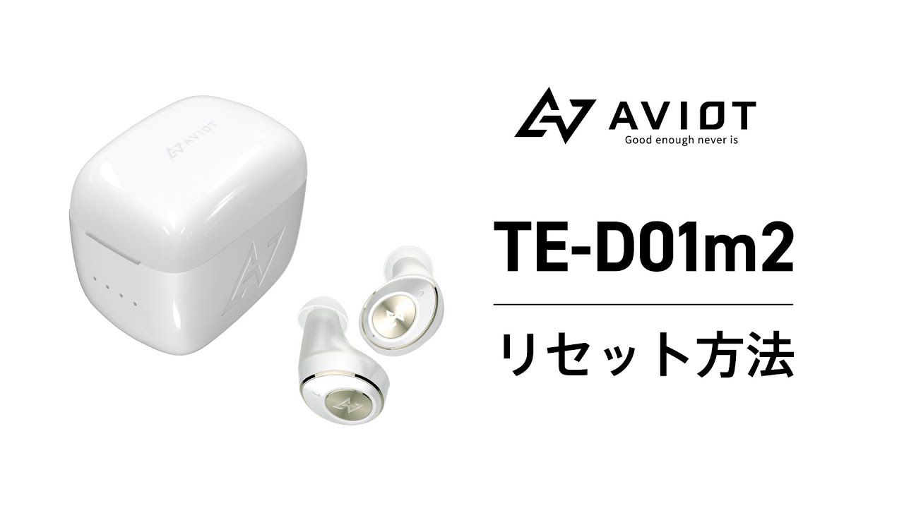 AVIOT TE-D01m2 充電ケース 正規認証品!新規格 - イヤホン