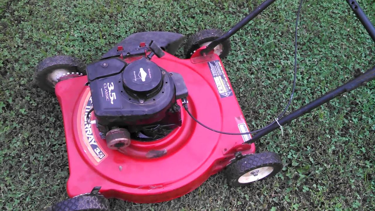 Murray push mower 20 bucks! - YouTube