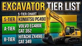 Five Excavators Tested | The Real S-Tier Legend Revealed