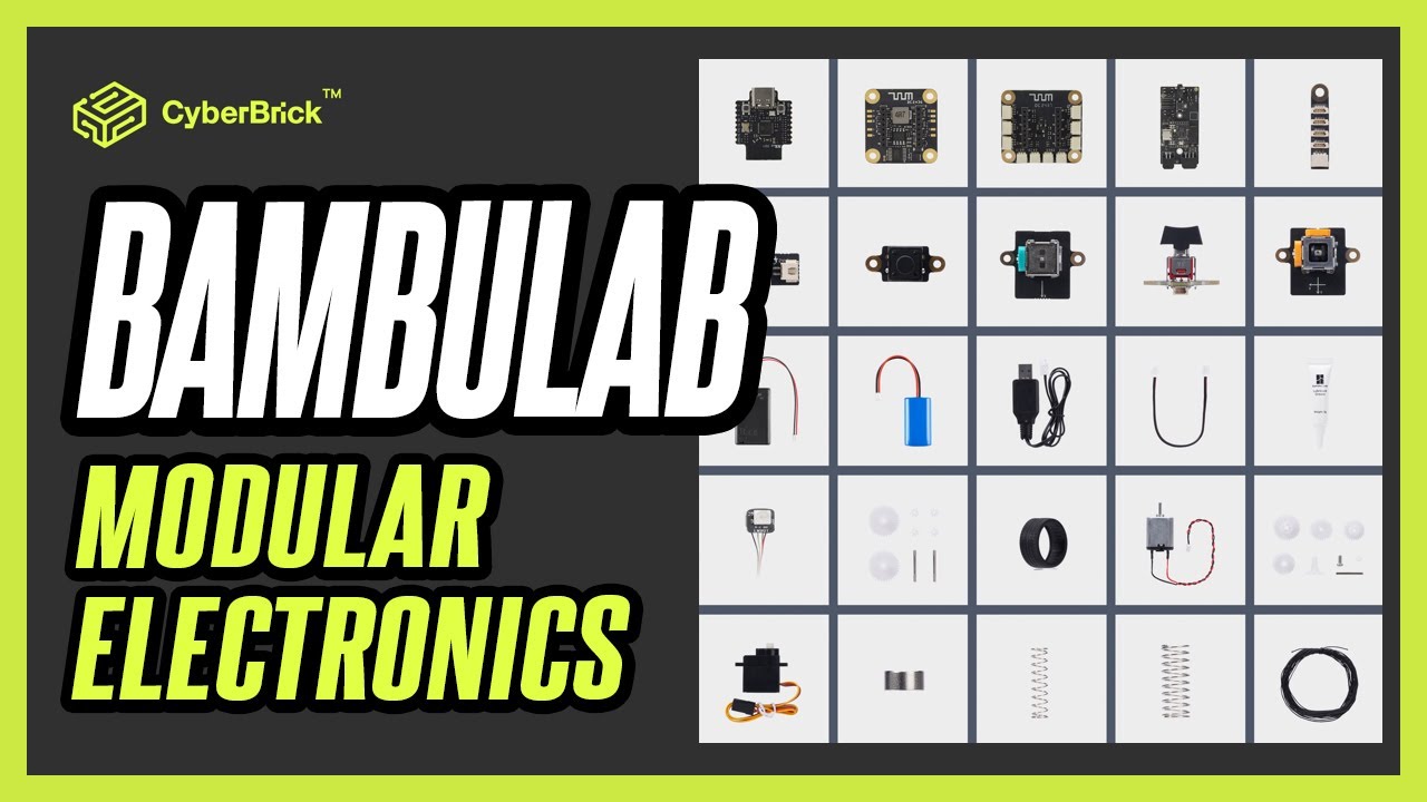 Bambu Lab CyberBrick: будущее интеллектуальных 3D-печатных проектов! 🚀