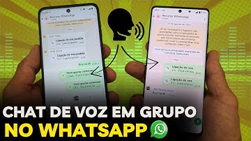 O Segredo do WHATSAPP: Ative a Nova Função de CHAT DE VOZ em Grupo! (Mais Fácil do que Você Pensa!)