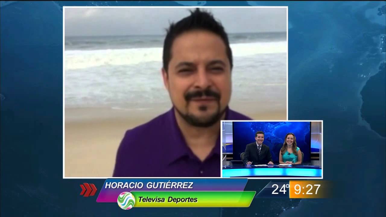 Las Noticias - Lacho Gutiérrez desde la playa de Ipanema