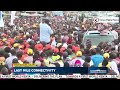 Listen to what Kilifi Gov. Gideon Mung'aro told Mariakani residents in front of Ruto.