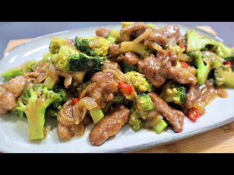 Video: Cara Menggoreng Daging Dengan Brokoli Dan Chestnut