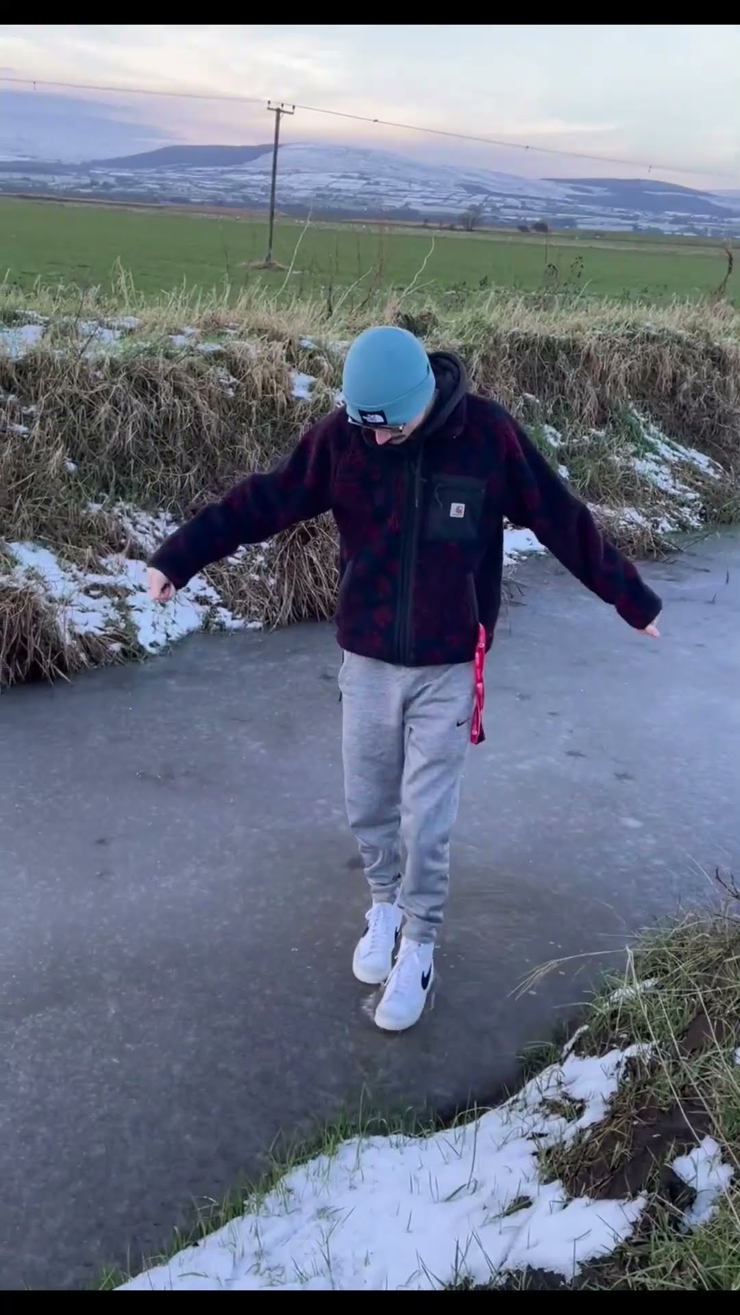 Fell Through Thin Ice || ViralHog