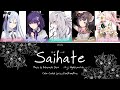 [GAME VER] В самом конце | Saihate (サイハテ) 25時、ナイトコードで。[Color Coded Lyrics Kan/Rom/Rus]