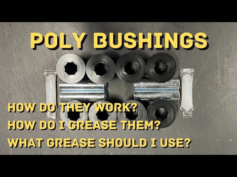 How Poly Bushings Work and How To Grease Them for Leaf Springs Shackles and Hangers - YouTube How Poly Bushings Work and How To Grease Them for Leaf Springs Shackles and Hangers - YouTube
