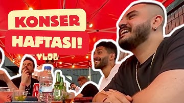 KONSER HAFTASI VLOG! Mert Demir, Manouche Alaturca, Anıl Şallıel, Ibo, Jimy