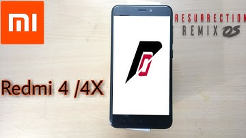 Install Resurrection Remix(6.0.1) ROM in Xiaomi Redmi 4/4X
