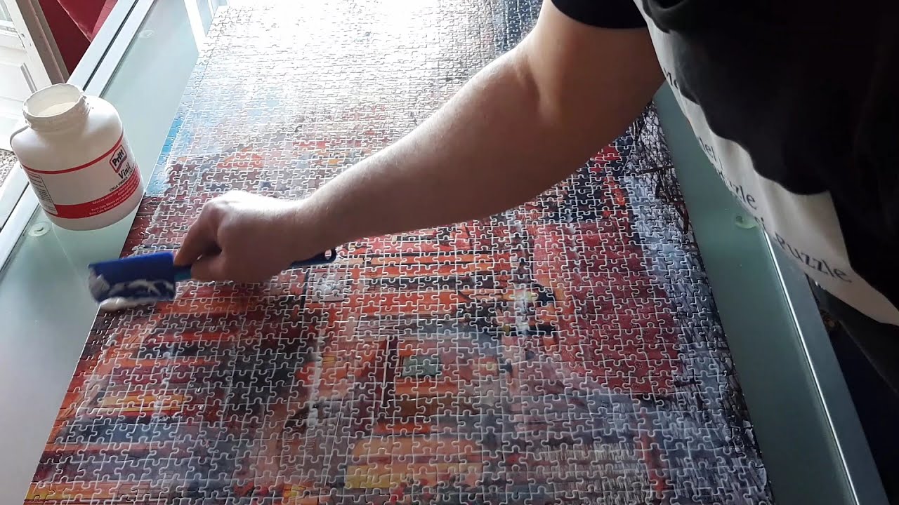 Preserve 5 Fogli Di Colla Trasparente Per Puzzle Da 1000 Pezzi, Adesivo