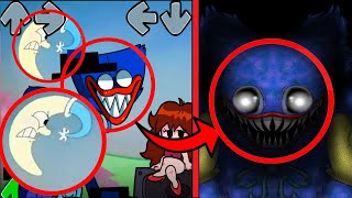 References in FNF X Pibby | Corrupted Huggy Wuggy VS Pibby | Come and Learn with Pibby