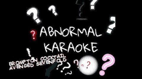 Avenged Sevenfold - Brompton Cocktail (karaoke)