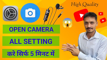 Open Camera All Settings 2024 | Open Camera For YouTube Video | Open Camera Use Kaise kare