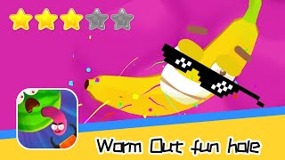 Worm out: Brain teaser & fruit Walkthrough i o games Recommend index three stars screenshot 3