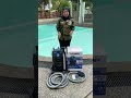 Membersihkan kolam luas? Gak perlu repot lagi! Ini Solusinya AQUAVAC 35 PC#poolcleaning #vacuumkolam