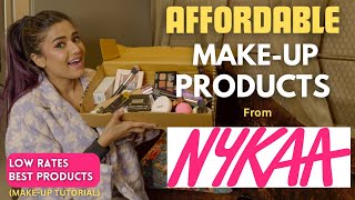 Full Makeup Tutorial for beginners | Affordable branded makeup kit from *Nykaa* | gimaashi