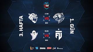 DP 🆚 BW — GHS 🆚 FA | Nescafé Xpress Challengers Türkiye — 3. Hafta 1. Gün