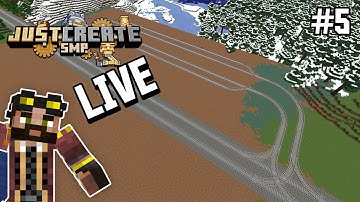 Designing a railway layout - Just Create SMP LIVESTREAM VOD! #5